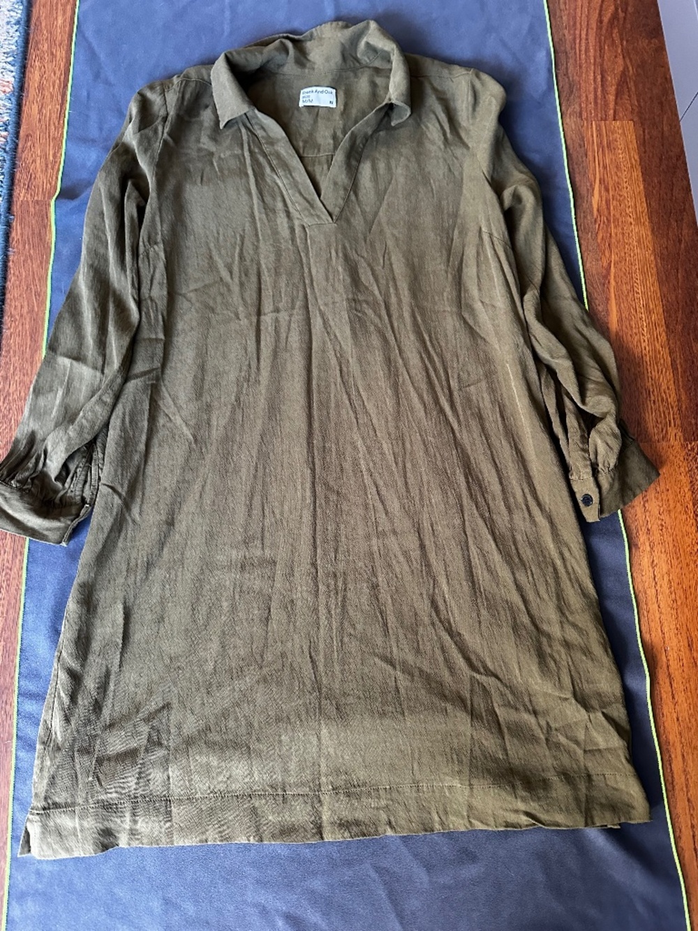 Frank & Oats Forrest Green dress